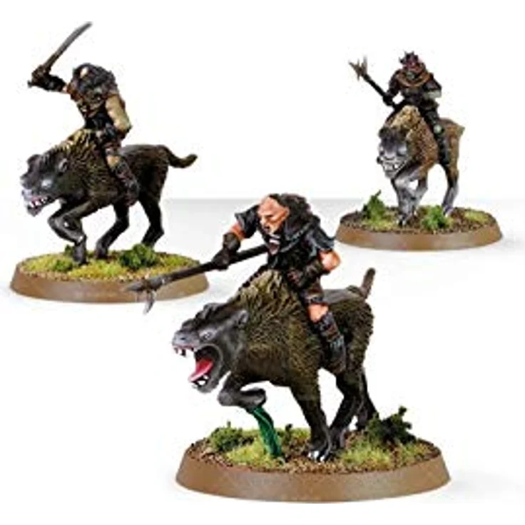 Games Workshop Herr der Ringe Warg Reiter, Spiel Zubehör für das Hobbit Universum, Modellnummer 30-37, 0,11 kg – Bild 3