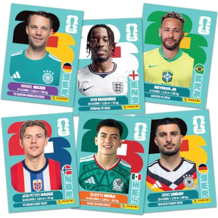 Panini Offizielle FIFA World Cup 2026™ Stickerkollektion (Update-Set Plus) mit 176 Stickern, inkl. 120 Update-Stickern des finalen Kaders – Bild 4