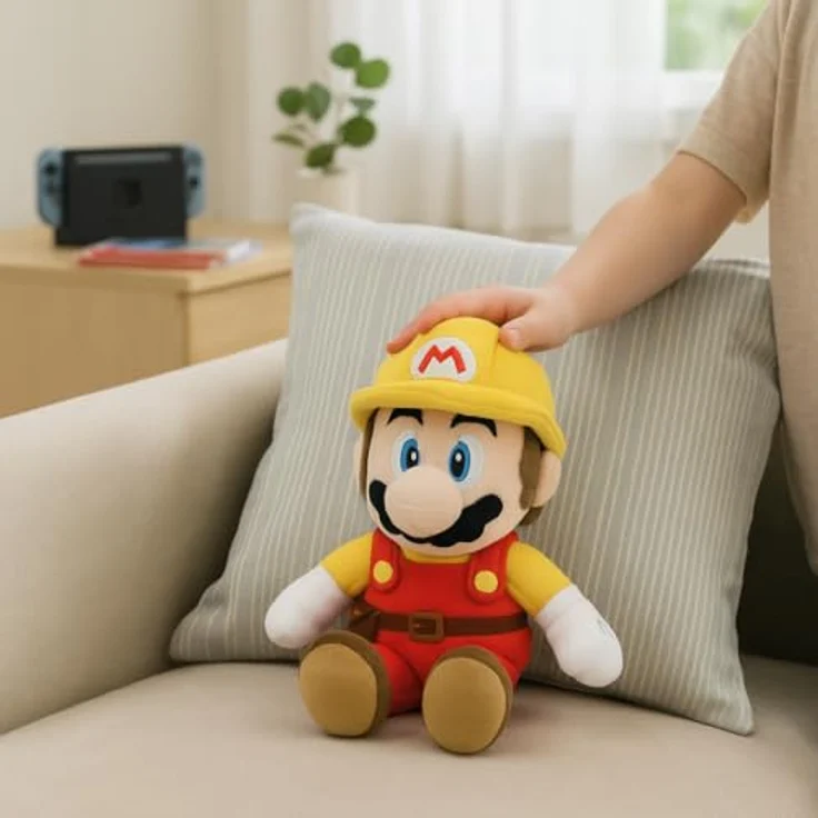 Together+ - Nintendo Plüschfigur Mario Katze (25cm) – Bild 8