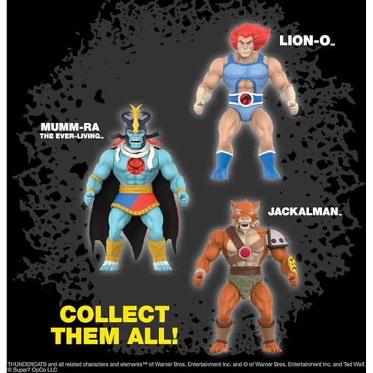 Super7 Thundercats Vintage Collection Actionfigur Wave 1 Lion-O, 14 cm mit Zubehör in Fensterbox – Bild 6