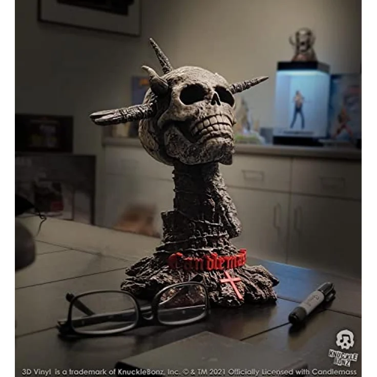Knucklebonz 3D Vinyl: Candlemass - Epicus Doomicus Metallicus, handbemalte Statue in limitierter Auflage mit Echtheitszertifikat, 1986 Stück – Bild 2