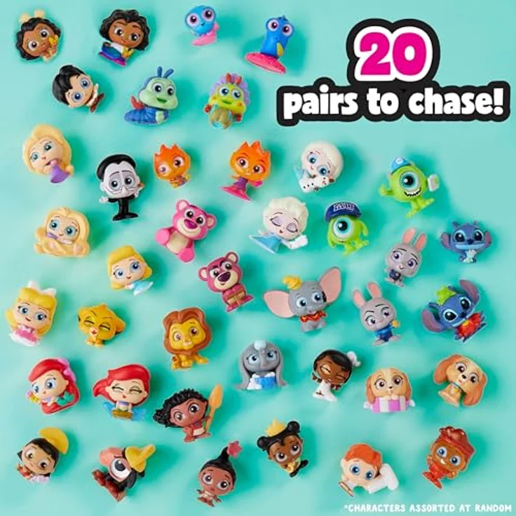 Just Play Doorables Remember When Peek (S13), Sammelfiguren Set mit 4 Disney Figuren und Überraschungskapsel in Kameraform – Bild 4