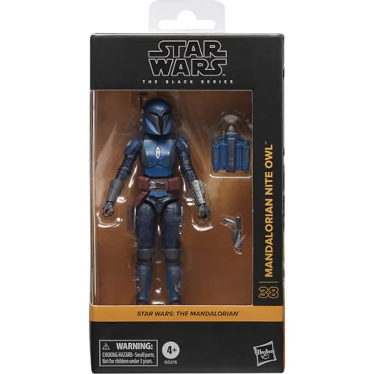 Star Wars Star Wars: The Mandalorian Series Figurine Nite Owl 15 cm, Sammelfigur 5010996255778 – Bild 3