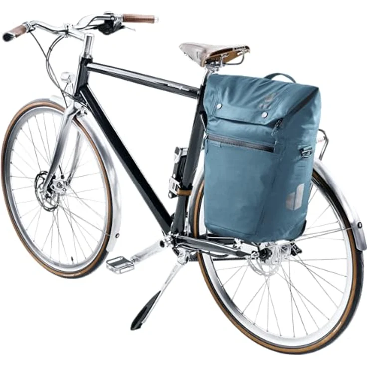 Deuter Mainhattan Fahrradtasche, 33 cm x 22 cm x 45 cm, blau, 100% Plane, für Kinderfahrräder – Bild 10