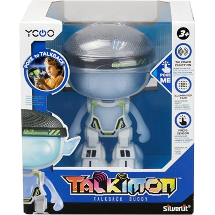 Silverlit Ycoo Talkimon, Interaktiver Roboter mit Stimmeffekten, Softmaterial, ab 3 Jahren – Bild 5
