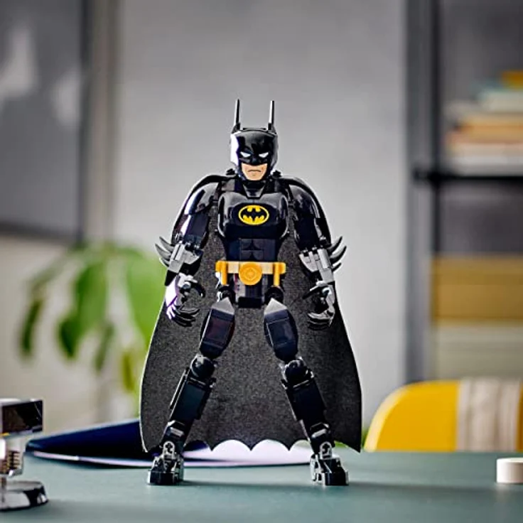 LEGO 76259 DC Batman Baufigur, Superhelden Action Figur und Dekoration, die auf dem Batman-Film von 1989 basiert, Figur mit Umhang, Spielzeug und Sammlerstück aus Gotham City für Kinder ab 8 Jahren – Bild 5