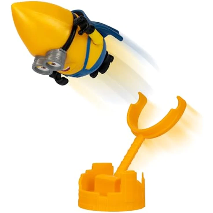 Moose Ich - Einfach Unverbesserlich 4 Mega Minion Actionfigur Gus, 10 cm, stürmisch startend, mit Beschleuniger Zubehör – Bild 6