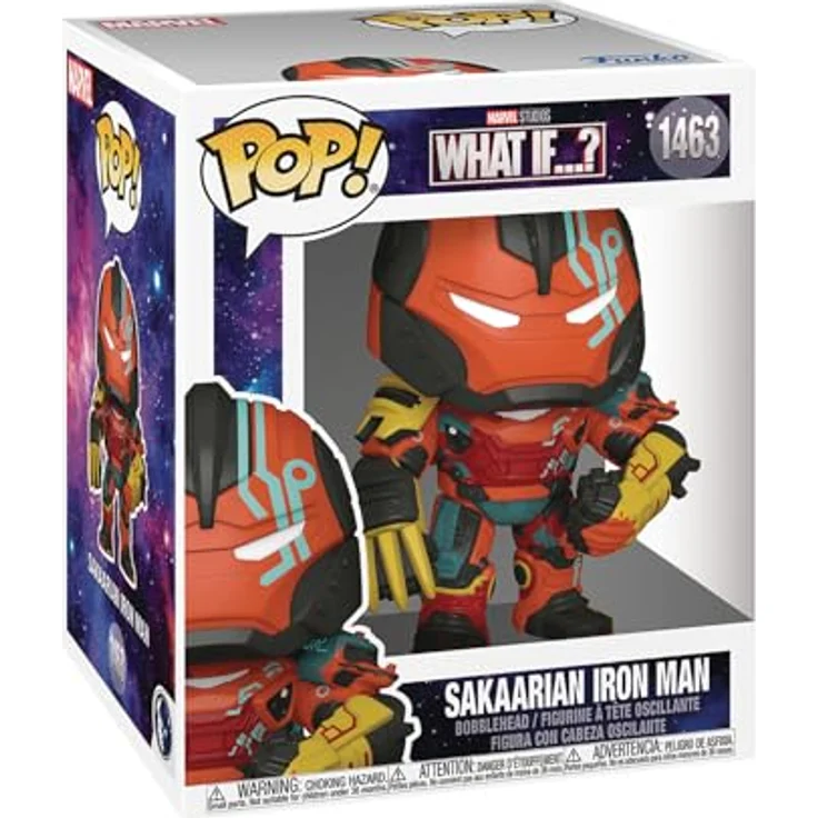 Funko POP! Super: Marvel - The Inventor - What If - Marvel What If - 6 Zoll Vinyl-Sammelfigur - Geschenkidee - Offizielle Handelswaren - TV Fans – Bild 1