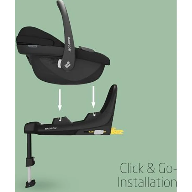 Maxi-Cosi Isofix-Base Familyfix S i-Size für Pebble S & Pearl S, rück- und vorwärtsgerichtet ab Geburt, mit Installationsindikatoren – Bild 4