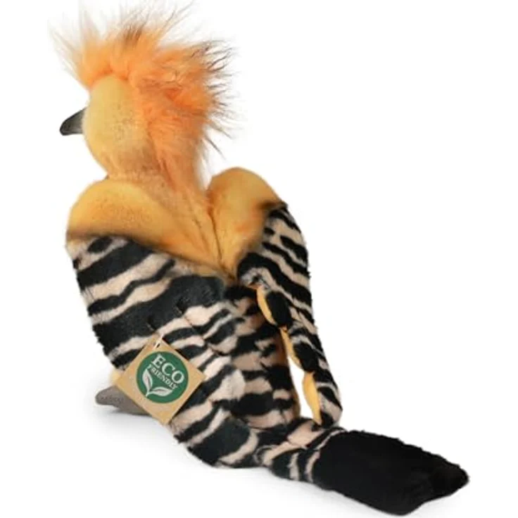 Teddys Rothenburg Kuscheltier Wiedehopf, bunter Plüschvogel, 20 cm, maschinenwaschbar bis 30°C – Bild 4