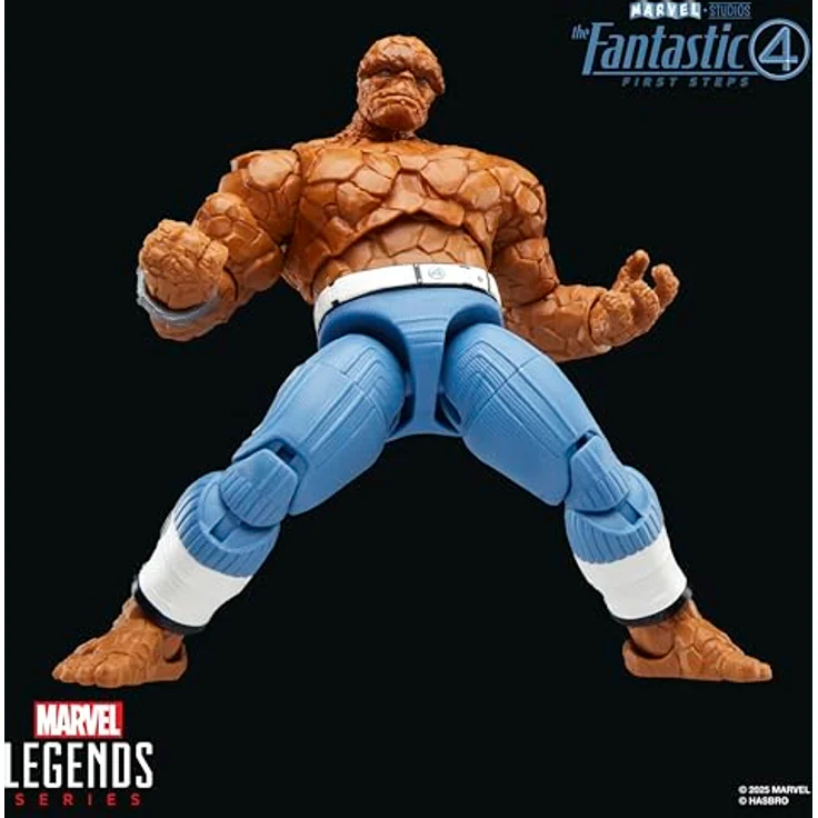 Marvel Legends Series Marvel's The Thing Action-Figur, 15 cm große Premium-Sammelfigur mit 20 Bewegungspunkten und austauschbaren Händen – Bild 4