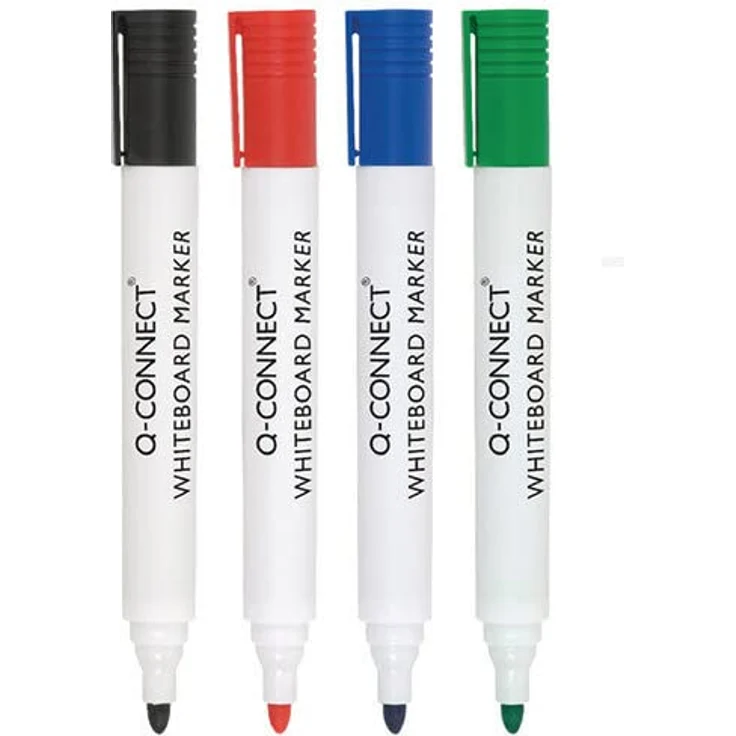 Generic Whiteboardmarker, 1,5-3mm, 4er Set in sortierten Farben – Bild 2