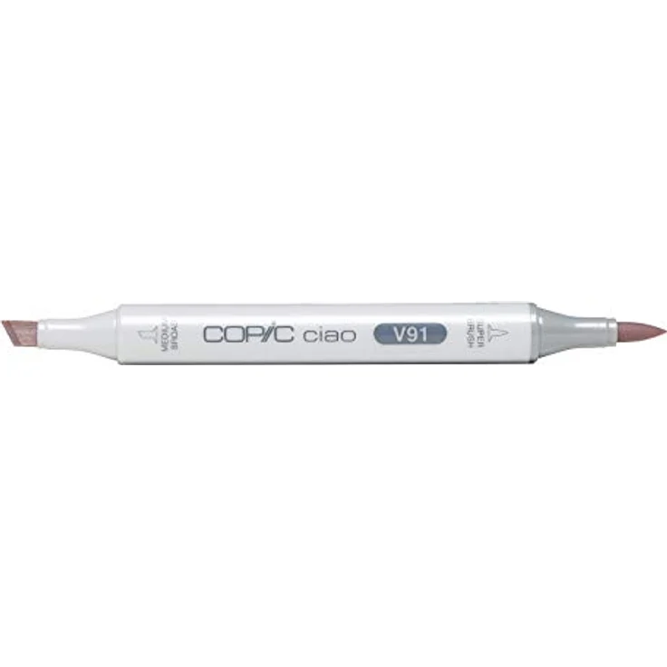 Copic COPIC Ciao Marker Typ V - 91, Pale Grape, vielseitiger Layoutmarker mit mittelbreiter und Brush-Spitze – Bild 2