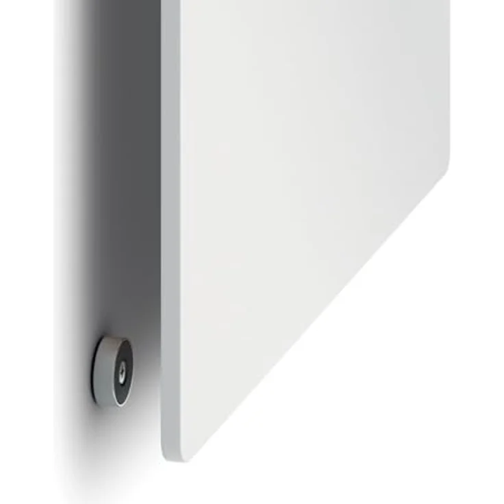 NOBO Whiteboard 60 x 45 cm, rahmenloses magnetisches Maltafel in Weiß mit innovativem Befestigungssystem – Bild 7
