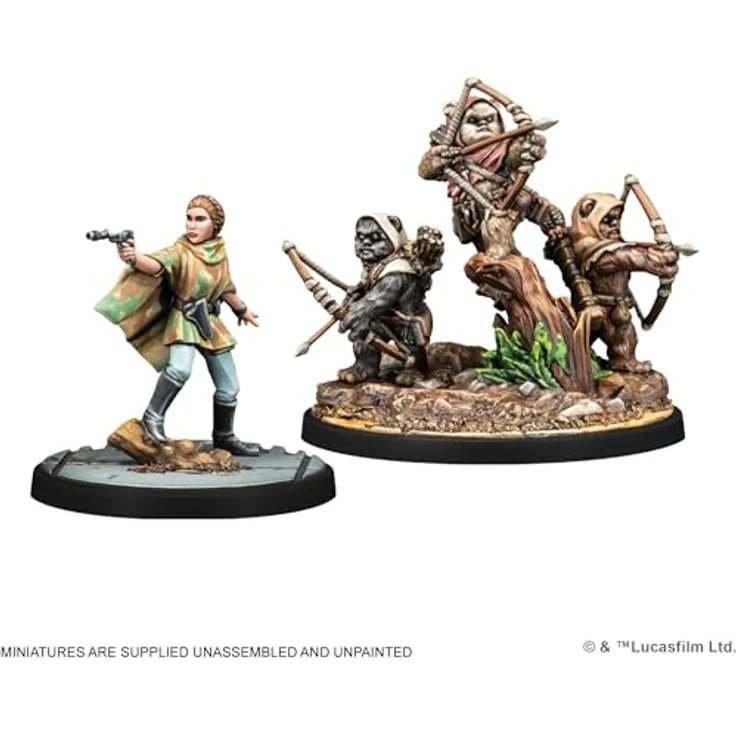 Atomic Mass Games Star Wars Shatterpoint - Squad-Pack "Ee Chee Wa Maa!" mit Ewoks, Skirmish-Miniaturenspiel (Deutsch) – Bild 4