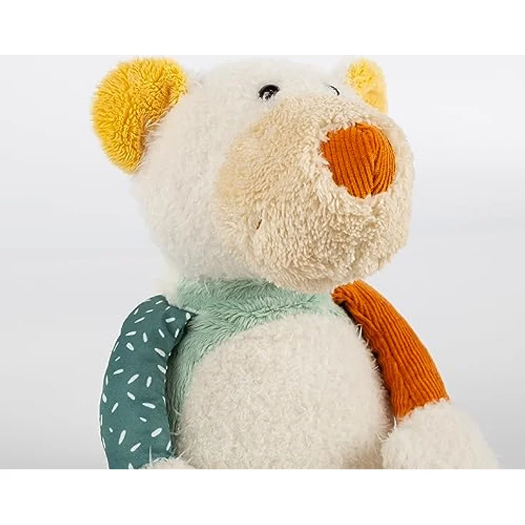 sigikid 43235 Patchwork Stofftier, Mehrfarbig/Eisbär – Bild 5