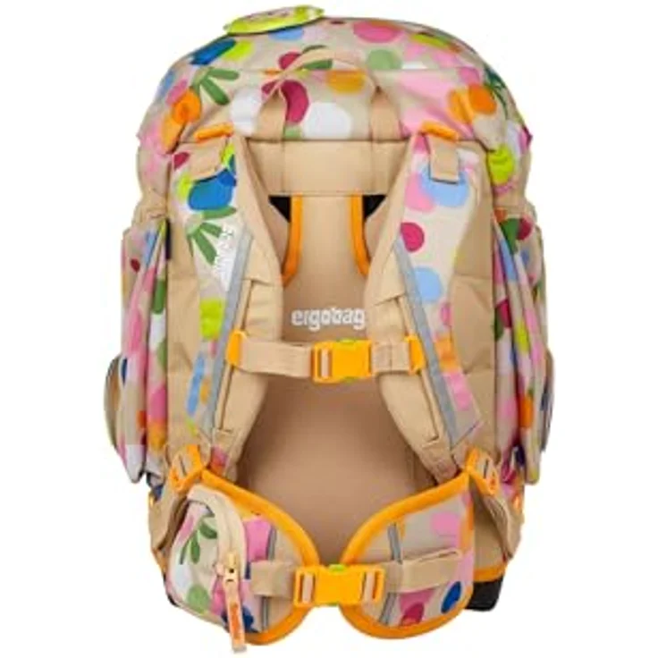 ergobag Pack Set, ergonomischer Schulranzen flexibel 6-teilig, für 1. Klasse Grundschule, mit höhenverstellbarem Tragesystem, stabiler wasserdichter Bodenwanne und individualisierbaren Kletties – Bild 4