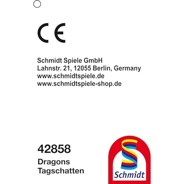Schmidt Spiele 42858 Dragons, Tagschatten Plüschfigur, lächelnd, 18 cm, hochwertiger Plüsch, für Kinder ab 0 Jahren – Bild 2