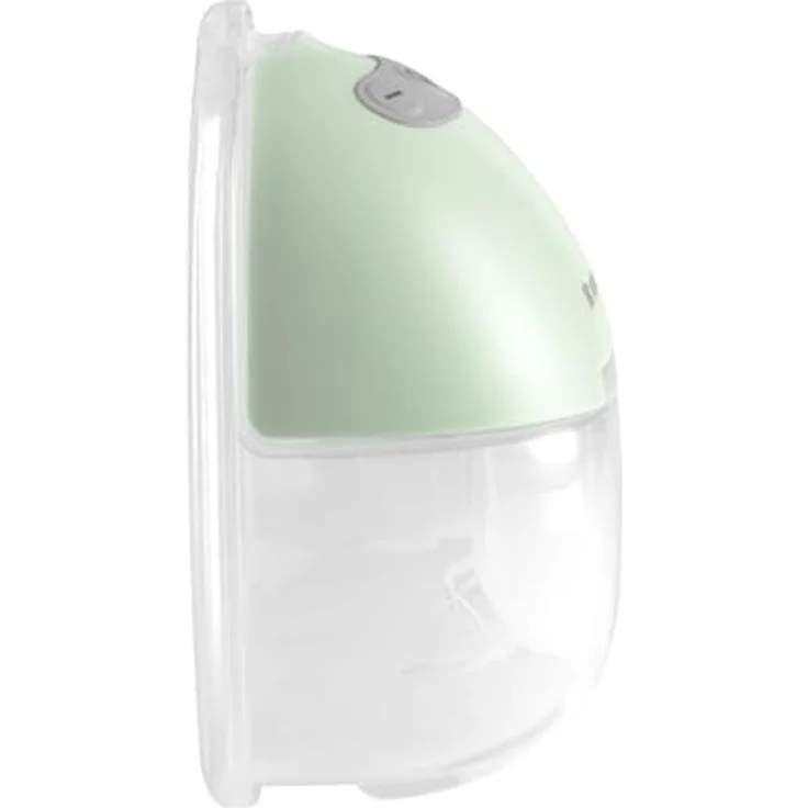Kikka Boo Milchpumpe Iris elektrisch, 180 ml Fassung, 9 Saugstufen, zwei Modi, grün, mit Fernbedienung und Rückflussschutz – Bild 3