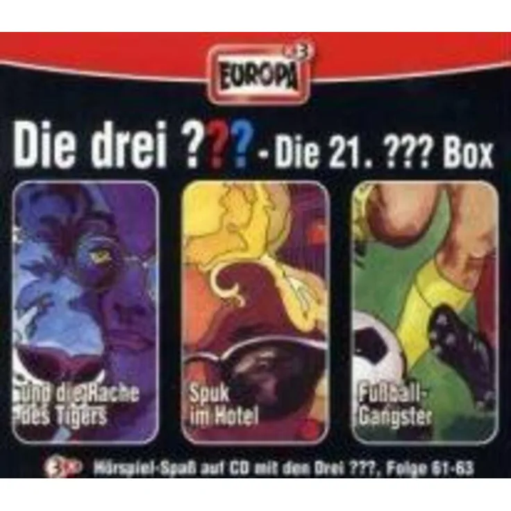 OTTO Hörspiel Die drei ??? Box 21, Folgen 61 - 63 (drei Fragezeichen) 3 CDs