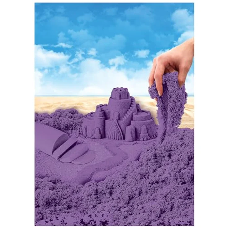 Spin Master Kinetic Sand Colour Bag Lila 907 Gramm – Bild 6
