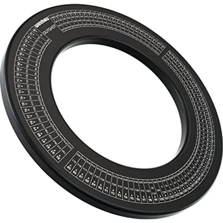Winmau Catchring Outshot 4419, Auffangring für Dartspiele, schwarz, schützt Wände und Böden, Durchmesser 68 cm, kompatibel mit Winmau-Dartboards – Bild 5
