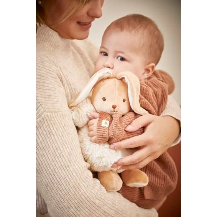 Kaloo Kuscheltier Hase, Plüsch Creme, extra weich und nachhaltig, 17 cm – Bild 6