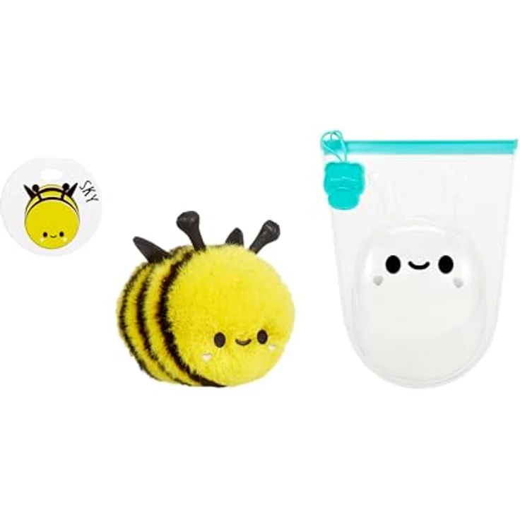 FLUFFIE STUFFIEZ Fluffie Stuffiez Small Plush - Bee/ Lady Bug Kuscheltier mit 3 Spielvarianten und Überraschungsfiguren – Bild 6