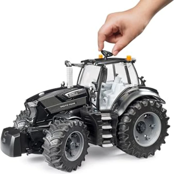 Bruder DEUTZ-FAHR 8280 TTV Warrior, Traktor im Maßstab 1:16 mit 287 PS, schwarze Variante – Bild 4