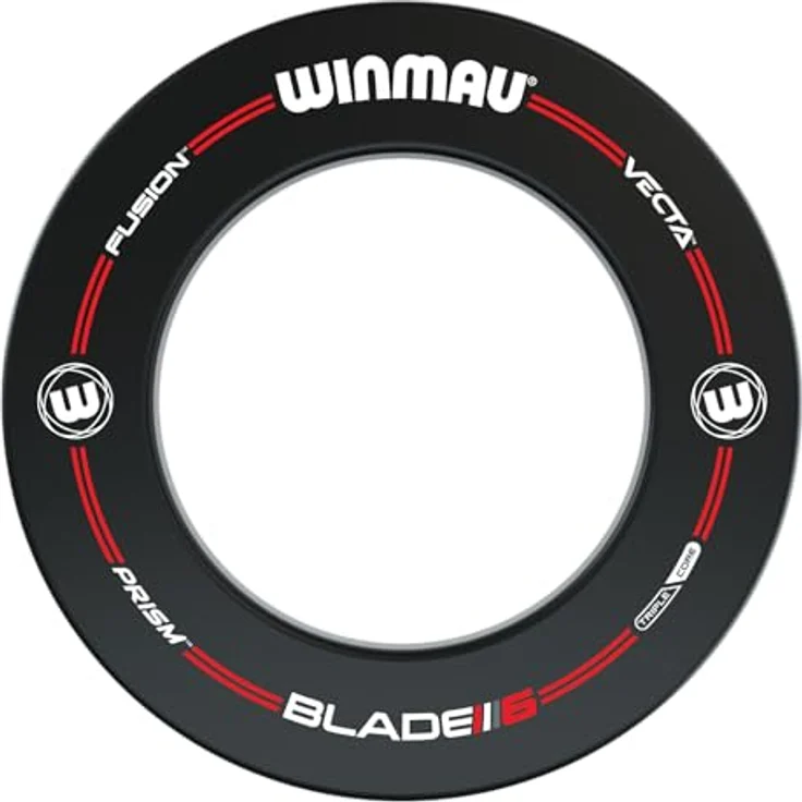 Winmau Dartboard-Beleuchtung Bundle "Plasma + Surround Black 4305", 132 LEDs, 2000 Lumen, schwarz – Bild 3