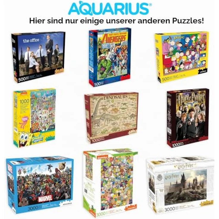Aquarius Rick And Morty Puzzle, 1000 Teile, offiziell lizenziert, 71 x 50 cm, mehrfarbig – Bild 6