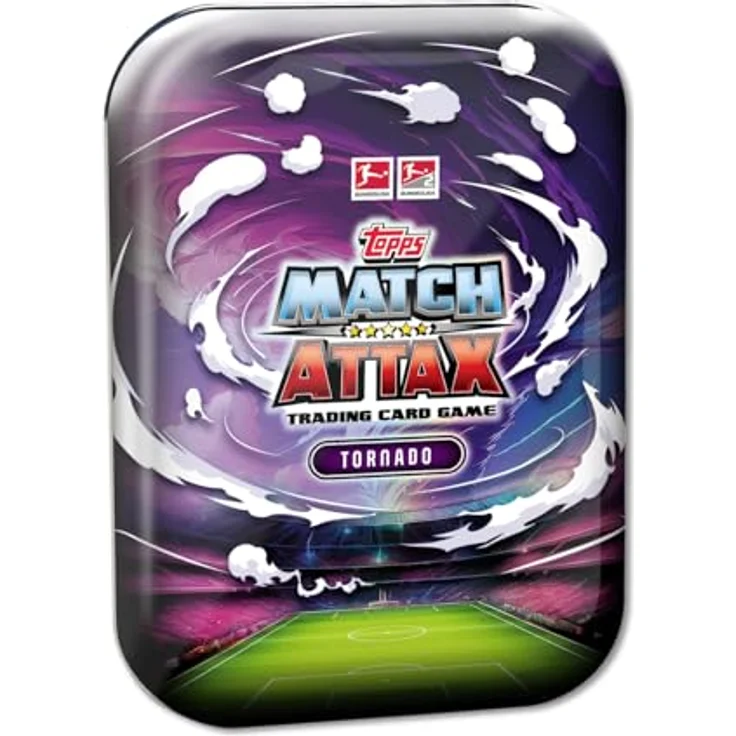 Topps Match Attax Bundesliga 2025/2026 – MINI TIN, Sammelkarten-Set mit 1 Mini Box, 3-fach sortiert – Bild 1