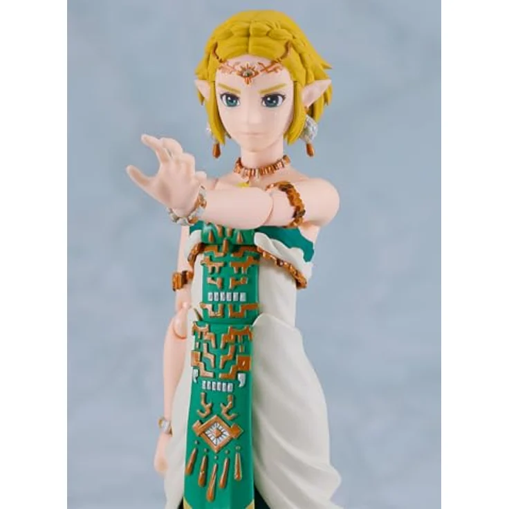 Good Smile Company Zelda Tears of the Kingdom Figma Figur, 15.5 cm, mit Zubehör und mehreren Gesichtsplatten – Bild 4