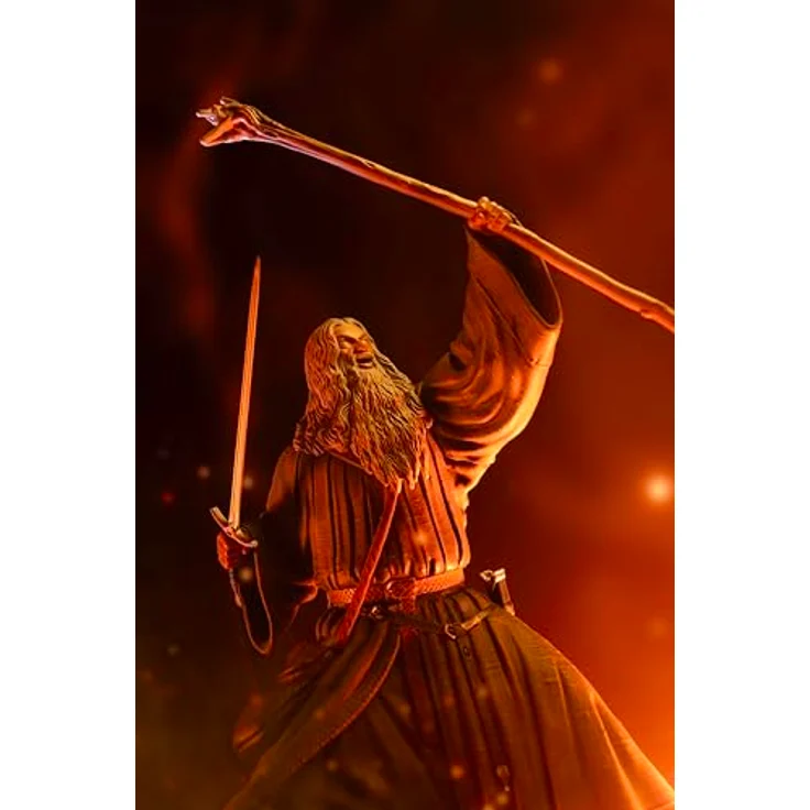 SD Toys Actionfigur Der Herr der Ringe Gandalf aus Moria, 27 cm, grau/braun, 100% Kunststoff, in Geschenkverpackung – Bild 9