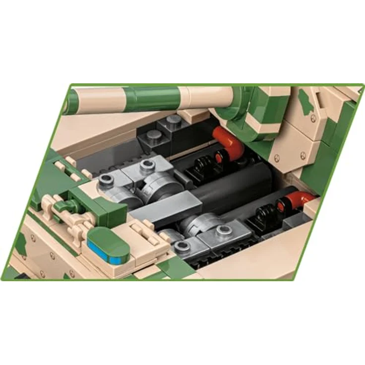 Cobi Pads Sd.Kfz. 184 Ferdinand, Klemmbaustein-Modell im Maßstab 1:28 mit abnehmbarem Motor und beweglicher Kanone – Bild 8