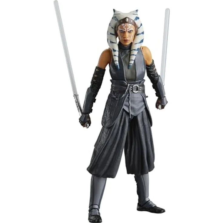 Star Wars The Black Series Archive Collection Ahsoka Tano, Action-Figur (15 cm) mit beweglichen Gelenken und Lichtschwertern zum Sammeln – Bild 1