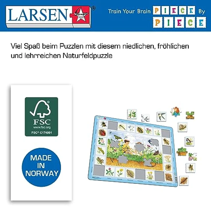 Larsen Auf der Wiese Puzzle – Bild 5