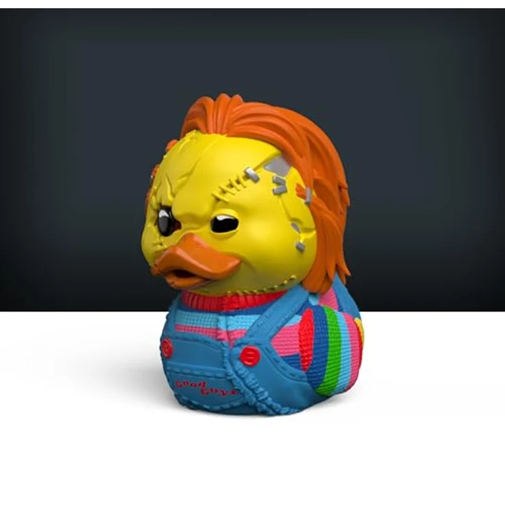 TUBBZ Kleine Chucky Gummientenfigur, Sammelbare Vinyl-Figur aus Child's Play, 5 cm, Offizielles Merchandise – Bild 2