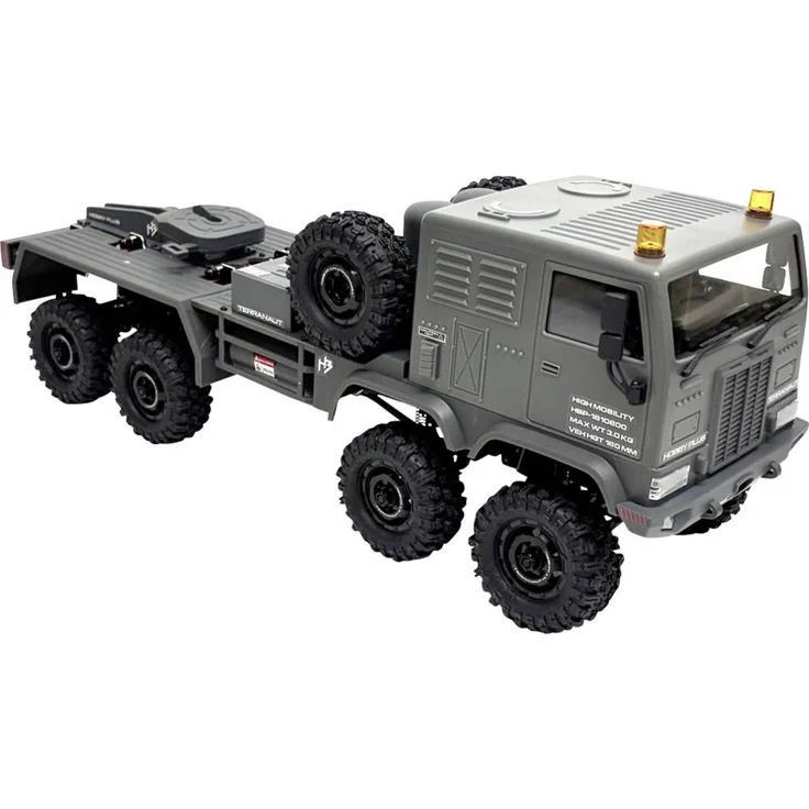 Hobby Plus CR-18P 8x8 Terranaut, ferngesteuertes Crawler-Modellauto mit Allradlenkung, inkl. Akku und Ladegerät, 2,4GHz