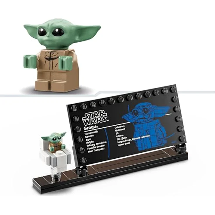 LEGO Star Wars 75403 Grogu in Seiner Repulsorwiege aus The Mandalorian - Minifigur zum Sammeln - Modell zum Bauen, Spielen und Ausstellen - Wohn-Deko - Geschenk für Jungen und Mädchen ab 10 Jahren – Bild 5
