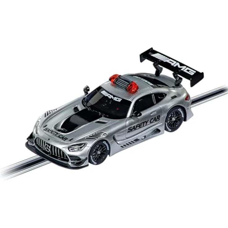 Carrera Evolution Mercedes-AMG GT3 Evo Safety Car, Slotcar Maßstab 1:32 mit Lichtfunktion, perfekt für Kinder & Erwachsene
