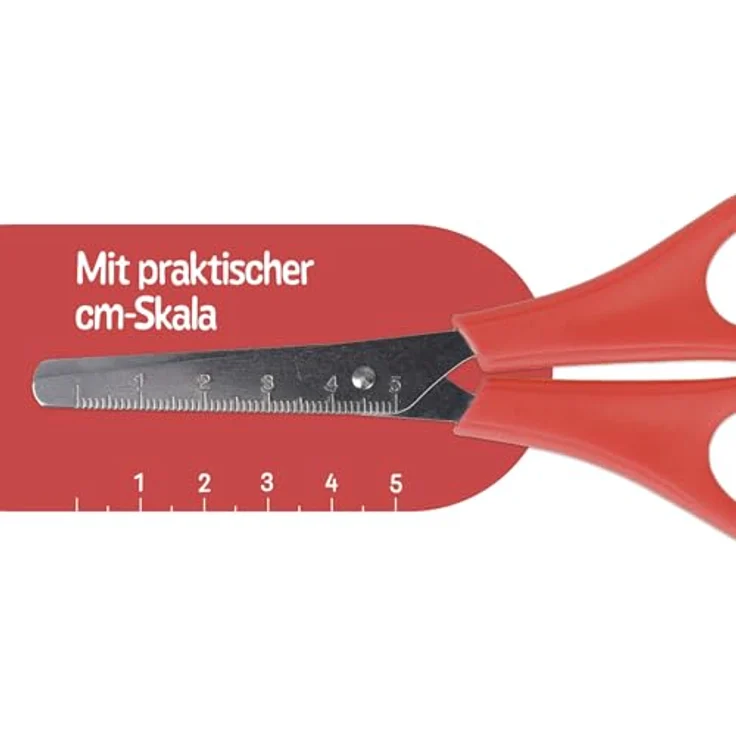 Scherenblock aus Holz, 29,5 x 7 x 6,2 cm, 32 Scheren – Bild 5