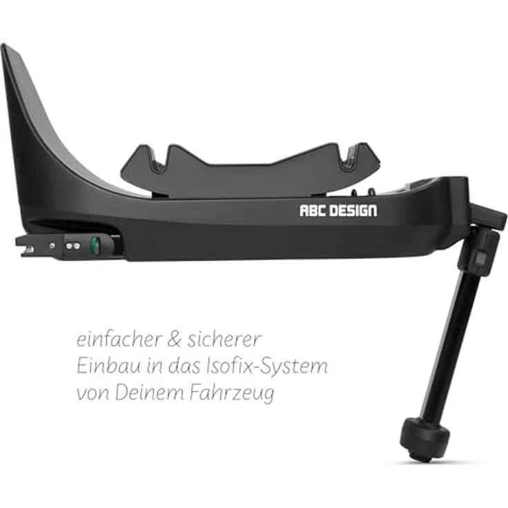 ABC Design Autokindersitz Isofix Base Root für Tulip i-Size und Lily i-Size, 360-Grad-Drehfunktion in Schwarz – Bild 5