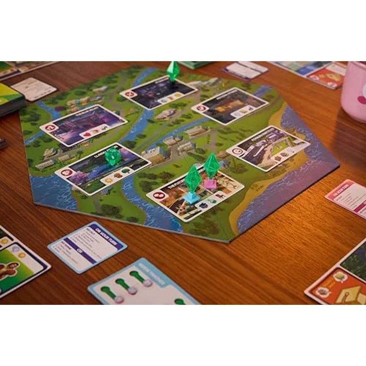 Goliath Die Sims - Brettspiel | Verwalten Sie Bedürfnisse & Erfüllen Sie Bestrebungen, für 2-5 Spieler, ab 12 Jahren – Bild 2