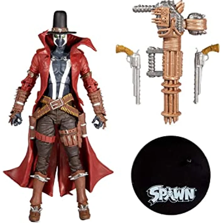 McFarlane Actionfigur Gunslinger (Gatling Gun) 18 cm, 90147, Mehrfarbig – Bild 6