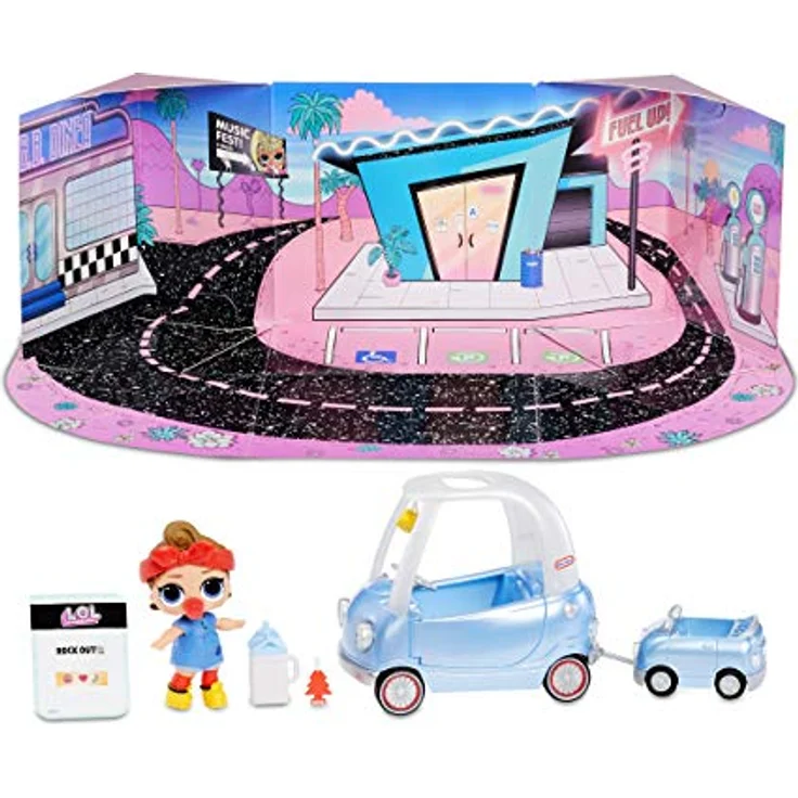 L.O.L. Surprise! 564928E7C Furniture - Puppenmöbel und Sammelfigur mit Zubehör Road-Trip mit Can Do Baby, 10 Überraschungen - Preisvergleich – Bild 5