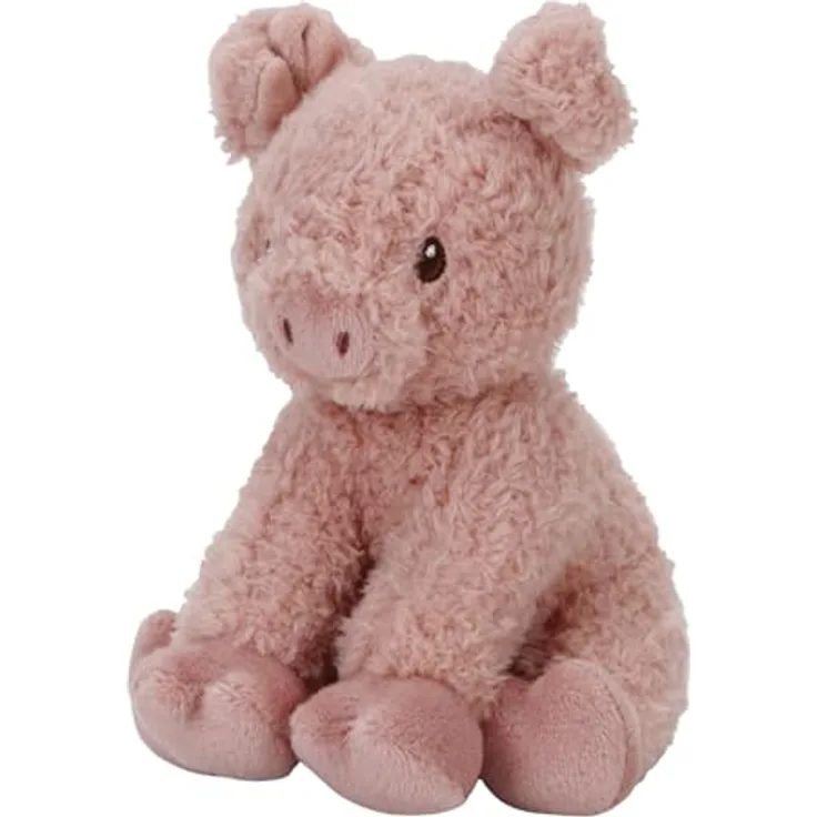 Little Dutch 8828 Kuscheltier Plüschtier Schwein - Little Farm (17 cm)