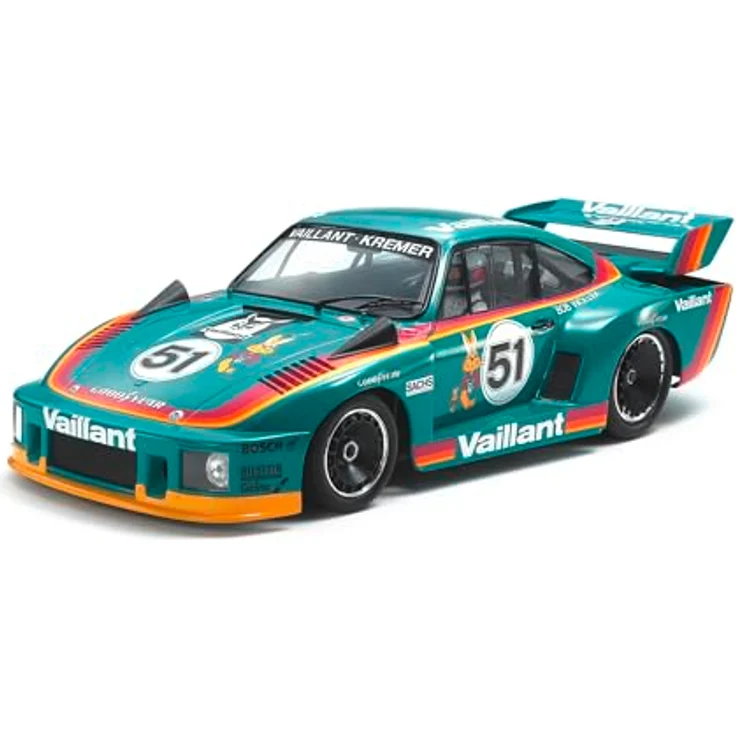 TAMIYA 20071 1:20 Porsche 935 Vaillant-Kremer Modellbau Bausatz - Detaillierter Plastikbausatz, Basteln, Hobby, Kleben, unlackiert – Bild 1