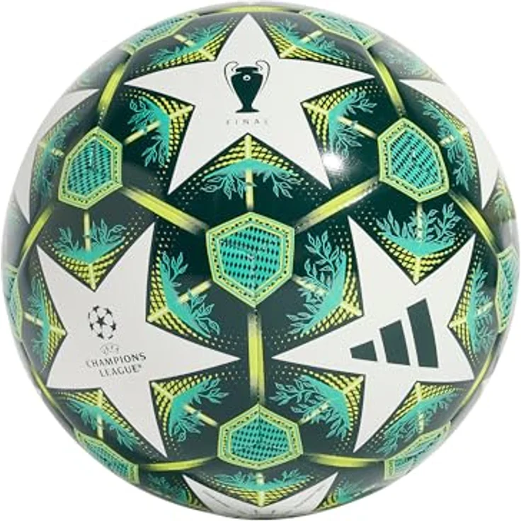 adidas Performance Fußball UCL TRN (1-St), Trainingsball in verschiedenen Grüntönen, maschinengenäht, strapazierfähig – Bild 2