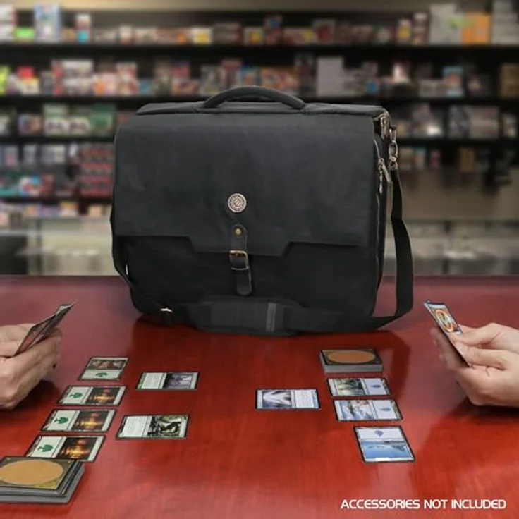 ENHANCE MTG-Tasche, Sammelkarten-Reisetasche mit anpassbarem Innenleben, Kartenschutzschirm, wetterfest, 44 cm x 36 cm x 6,9 cm – Bild 2